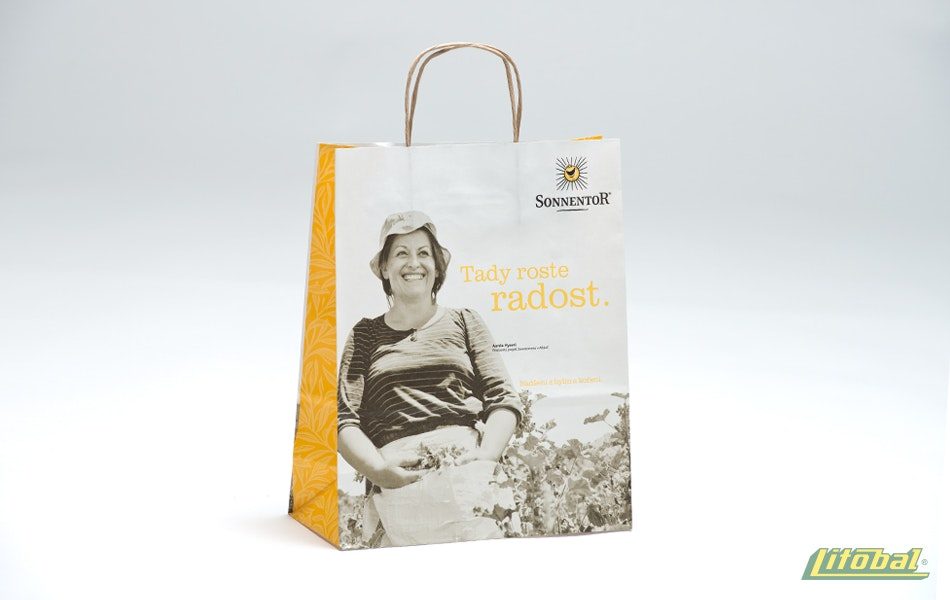 Paper shopping bags - Litobal